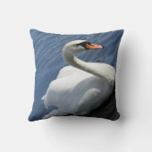 コブハクチョウの枕 クッション (裏面)