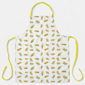 コブパターンのコーン エプロン (正面)