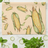 コブパターンのコーン キッチンタオル (折り畳み)