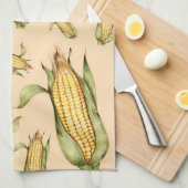 コブパターンのコーン キッチンタオル (四つ折り)
