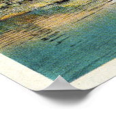 コブボセコンテ湖と灯台の眺め ポスター (角)