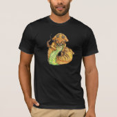 コブラおよびマングースの雑種モンスター Tシャツ (正面)