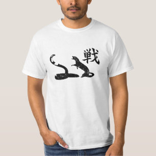 コブラおよびマングースのTシャツ Tシャツ