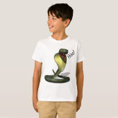 コブラのヘビのTシャツ Tシャツ (正面フル)