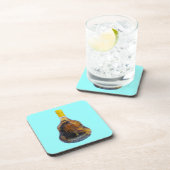 コブラのヘビ対蠍のウィスキーの… Yadongのラオス語 コースター (右側)