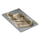 コブラの女神Nekhbを示すSetauの彫像 ノートブック (右側)