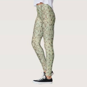 コブラの毒蛇の大蛇Snakeskin レギンス