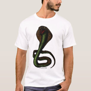 コブラのTシャツのデザイン Tシャツ
