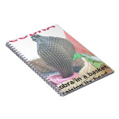 コブラインバスケットアートプリント ノートブック (右側)