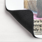 コブラインバスケットアートプリント マウスパッド (コーナー)