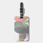 コブラインバスケットアートプリント ラゲッジタグ (正面縦)