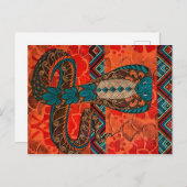 コブラカラフルー ポストカード (正面/裏面)