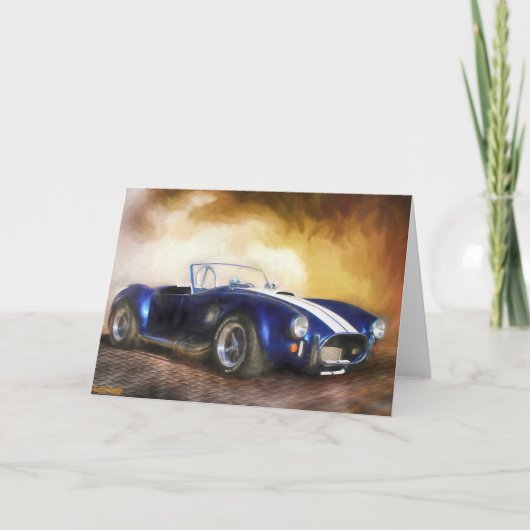 コブラカーストライカーファン カード (正面)