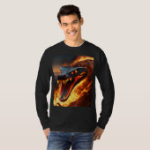 コブラスタイリッシュとユニークデザインTシャツ Tシャツ (正面フル)