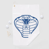 コブラスネークブルー毒性動物群 ゴルフタオル (インサイチュ)