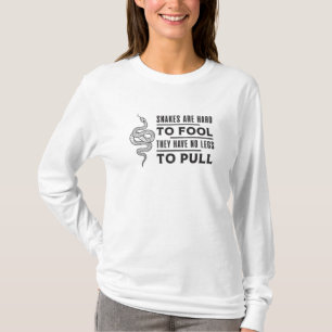 コブラスネーク爬虫類動物のギフトおもしろいアイディア Tシャツ