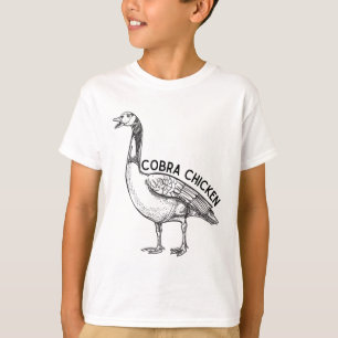 コブラチキン面白いガチョウ Tシャツ