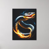 コブラヘビ キャンバスプリント (正面)