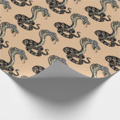 コブラヘビ ラッピングペーパー (角)