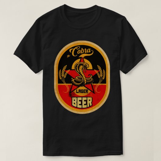 コブララガービール Tシャツ (デザイン正面)