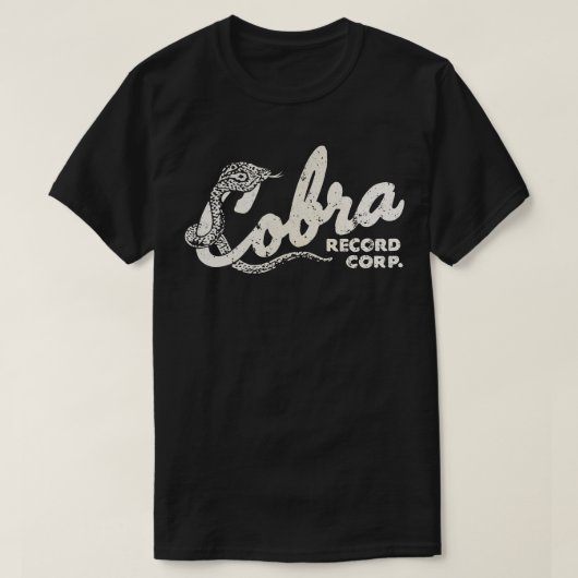 コブラレコード Tシャツ (デザイン正面)