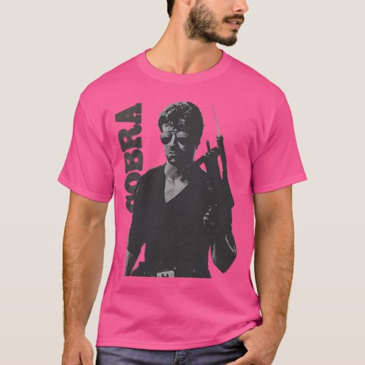 コブラレトロポスター Tシャツ (正面)