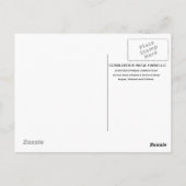 コブラロックリッジファームポストカード ポストカード (裏面)