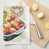 コブラーベーキングレシピ キッチンタオル (四つ折り)