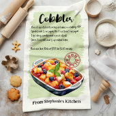 コブラー レシピ オーダーメイド キッチンタオル