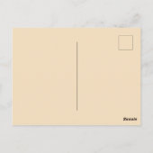 コブラ威厳のあるのヘビの二重の幸福の年 ポストカード (裏面)