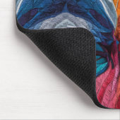 コブラ鮮やかスタイルアート マウスパッド (コーナー)