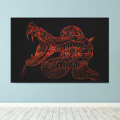 コブラ キャンバスプリント (インサイチュ (ウッドフロア))