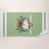 コブラ – The White Lotus ビーチタオル (正面)