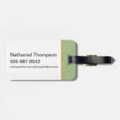 コブラ – The White Lotus ラゲッジタグ (裏面横)