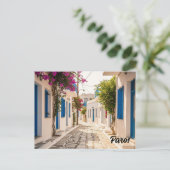 コブレストン通りインパロスギリシャ島旅行 ポストカード (スタンド正面)