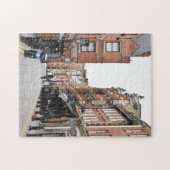 コブレストン通りケンジントンロンドンイングランド ジグソーパズル (横)