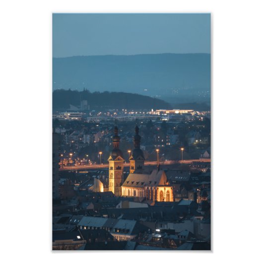 コブレンツドイツ フォトプリント            (正面)