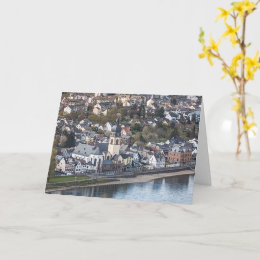 コブレンツノインドルフ カード (黄色い花)