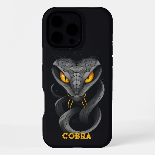 コブ怒ラブラック iPhoneケース (裏面)