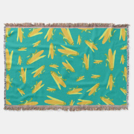 コブ柄のトウモロコシ スローブランケット