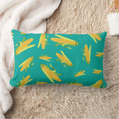 コブ柄のトウモロコシ ランバークッション (ブランケット)