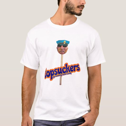 コプカー – 圧制的な懸命キャンディ Tシャツ (正面)