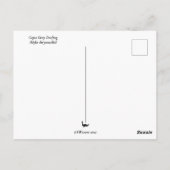 コプスの木のカエルぶら下がったの出はがき ポストカード (裏面)