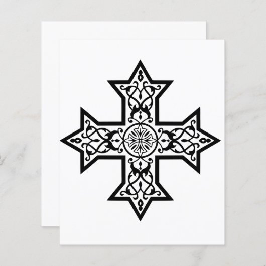 コプト十字 (正面/裏面)