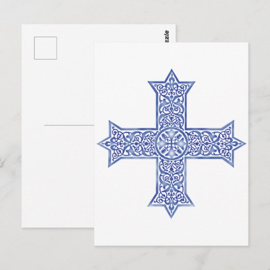 コプト十字 エジプトのキリスト教のシンボル ポストカード (正面/裏面)