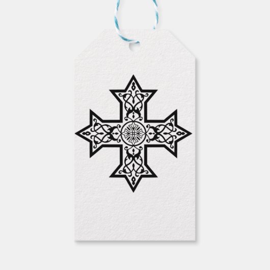 コプト十字 ギフトタグ (裏面)