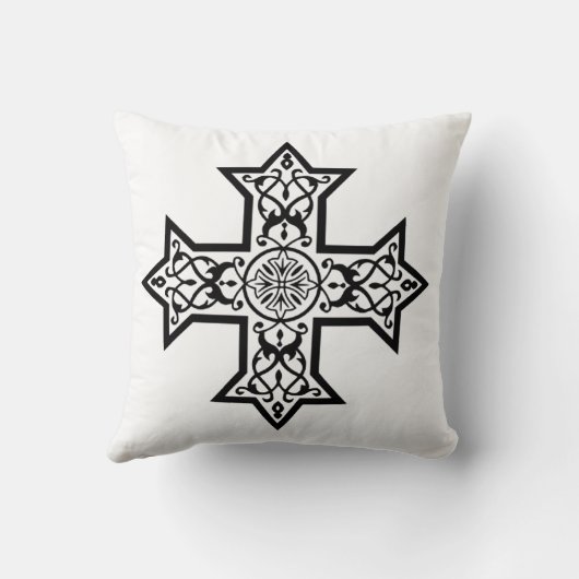 コプト十字 クッション (裏面)