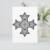 コプト十字 サンキューカード (スタンド正面)