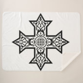 コプト十字 シェルパブランケット (正面(横))