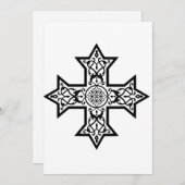 コプト十字 シーズンカード (正面/裏面)